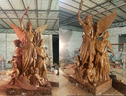 惠東嘉旺又一城人物雕塑